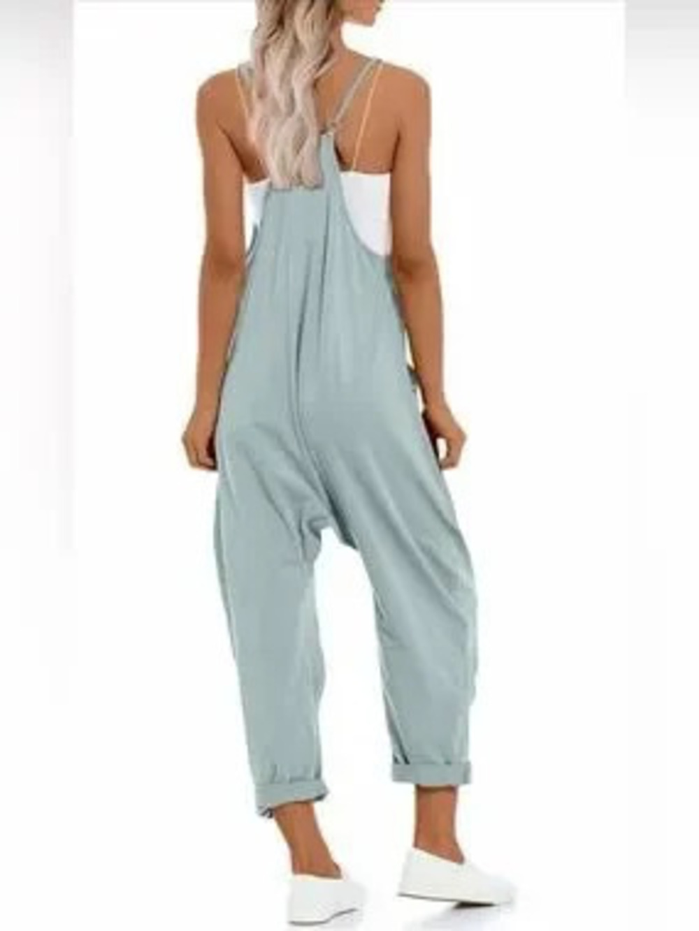 Sleeveless Pocket Jumpsuit